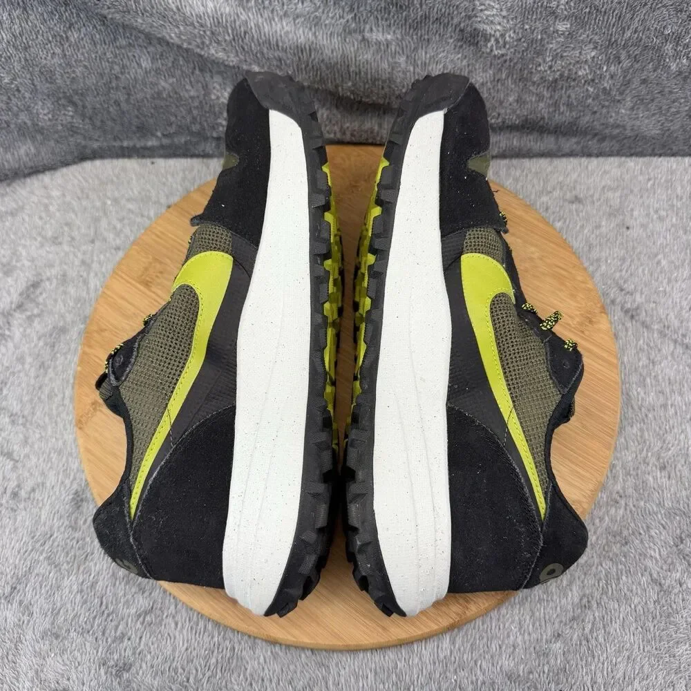 Nike ACG Lowcate Shoes Mens Size 10.5 Black Trail Running Hiking DM8019-300